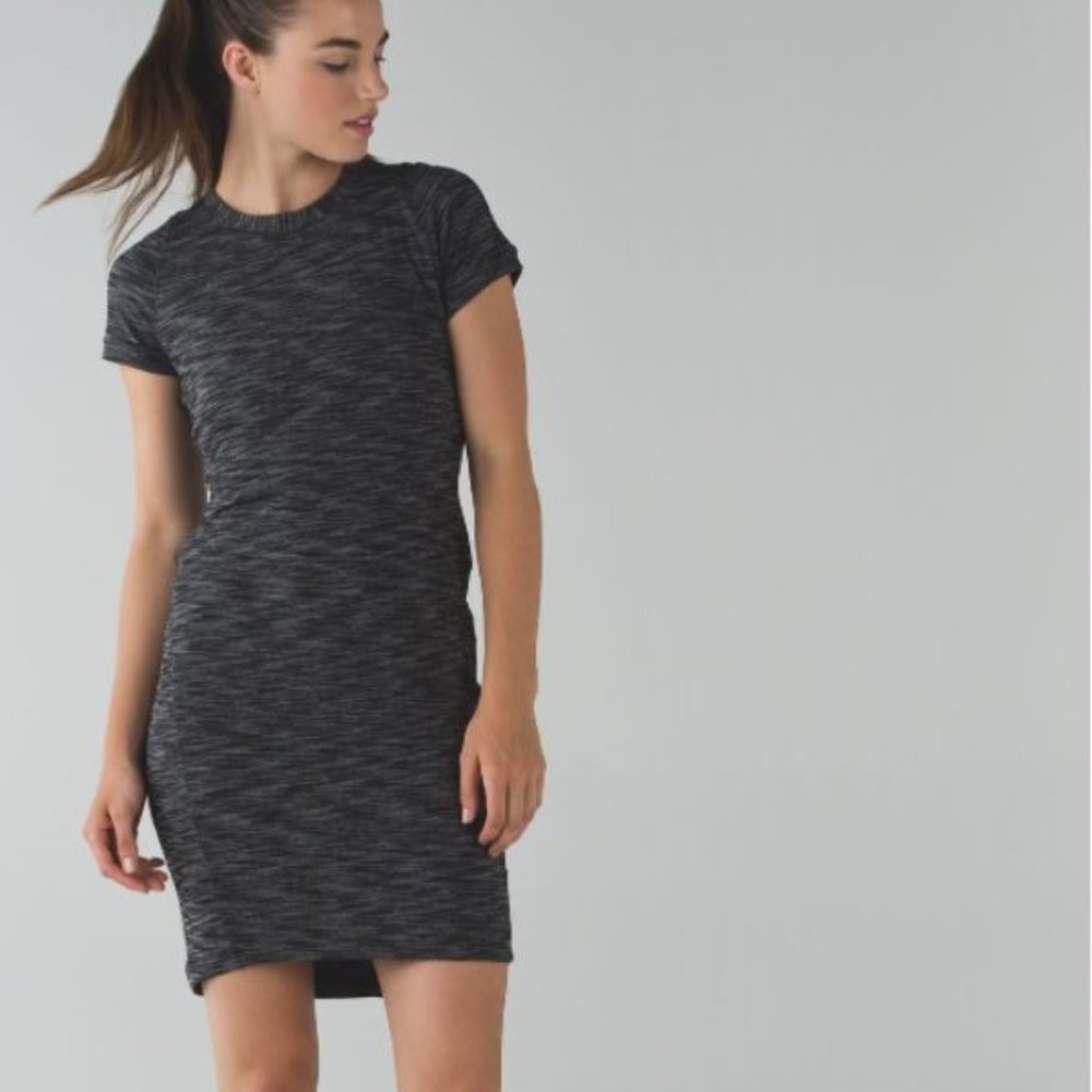 Lululemon &go Where-To Dress 4 heathered blue